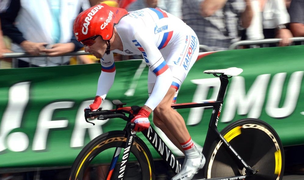 With less than 300km down, Denis Menchov's confidence is growing in the 2012 Tour. Photo: Graham Watson | <a id="www.grahamwatson.com" href="http://grahamwatson.com">www.grahamwatson.com</a>