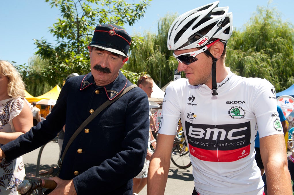 Van Garderen gets the green light to ride his race on Thursday. Photo: Casey B. Gibson | <a id="www.cbgphoto.com" href="http://cbgphoto.com">www.cbgphoto.com</a>