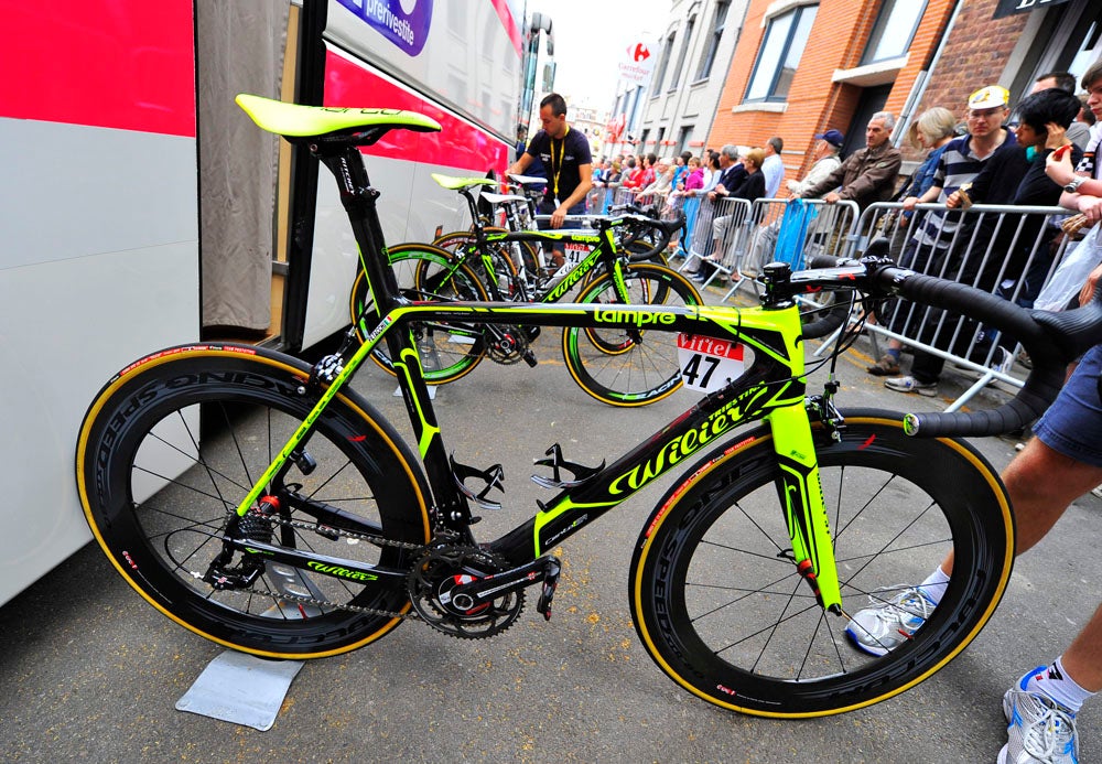 Tour Pro Bike: Petacchi's all-new Wilier Cento 1SR