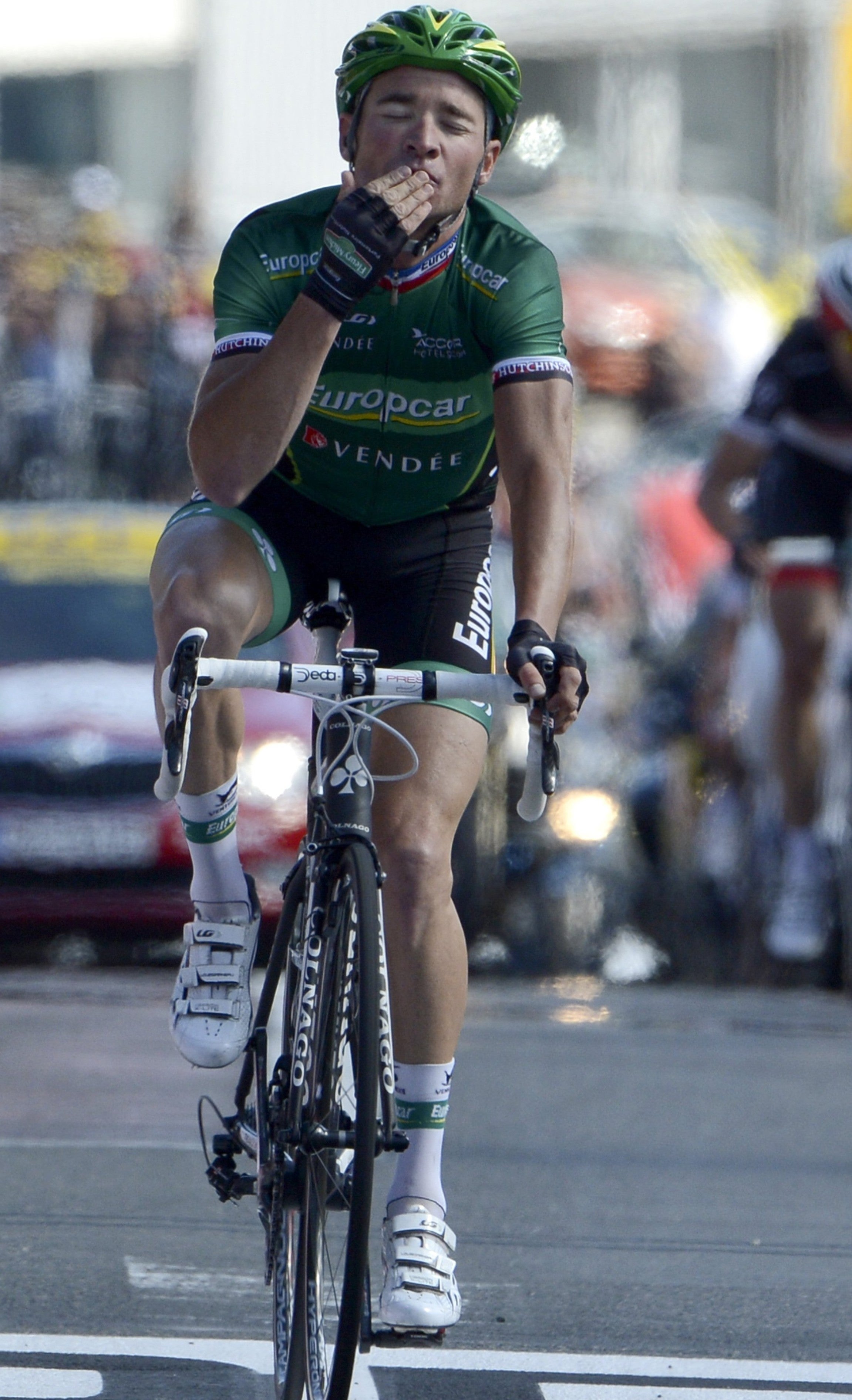 Voeckler was defiant after French fans jeered him on the road. Photo: Graham Watson | <a id="www.grahamwatson.com" href="http://grahamwatson.com">www.grahamwatson.com</a>