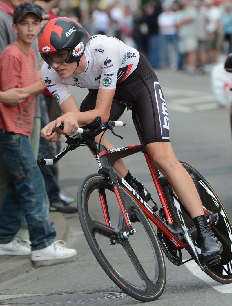 Tejay van Garderen rode to a fine seventh place and confirmed his status as the Tour's best young rider. Photo: Graham Watson | <a href="http://www.grahamwatson.com">www.grahamwatson.com</a>