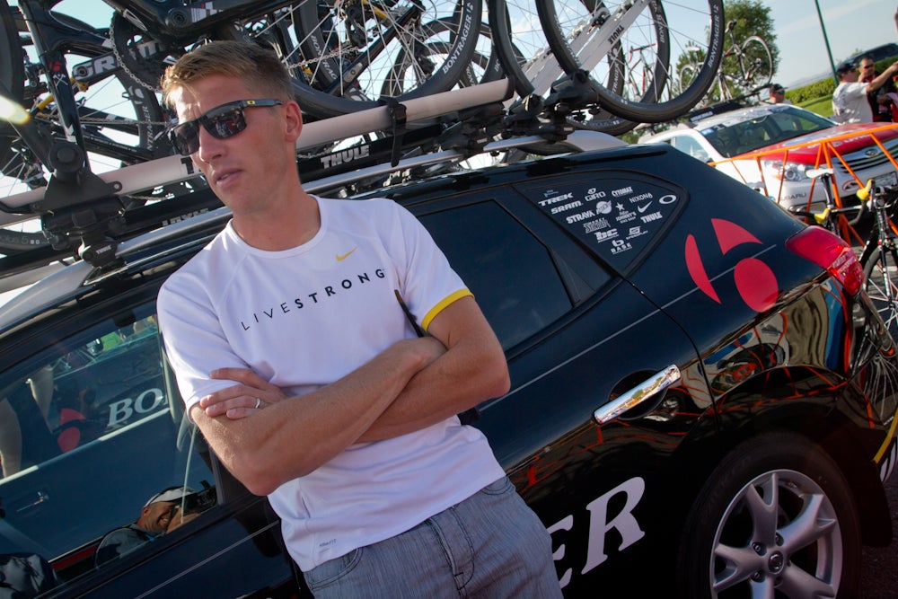 Axel Merckx uses the experience gained from his 14 years in the pro peloton to guide the U23 Bontrager-Livestrong team. Photo: Wil Matthews | VeloNews.com