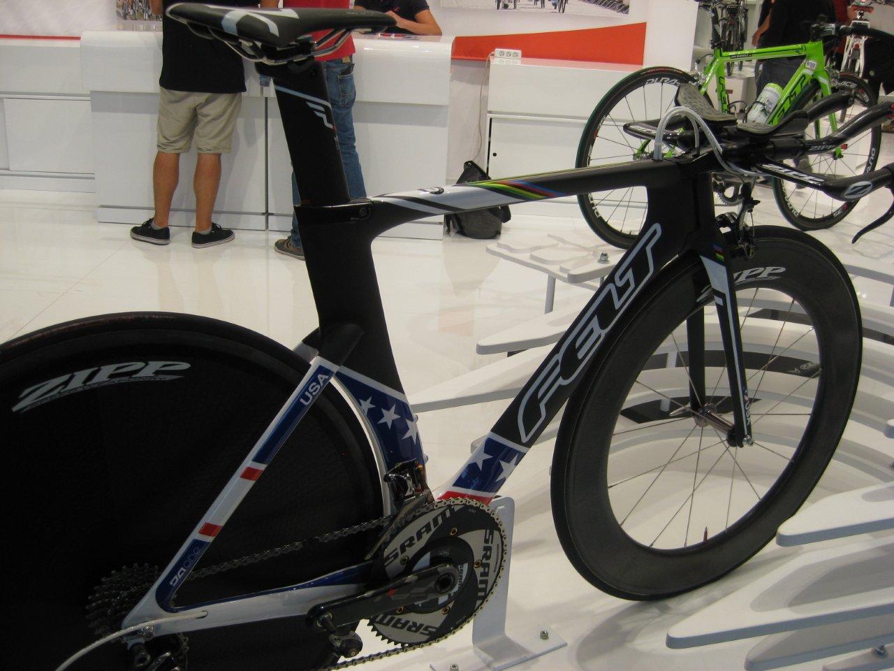 Armstrong's DA time trial bike. Photo: Joe Savola