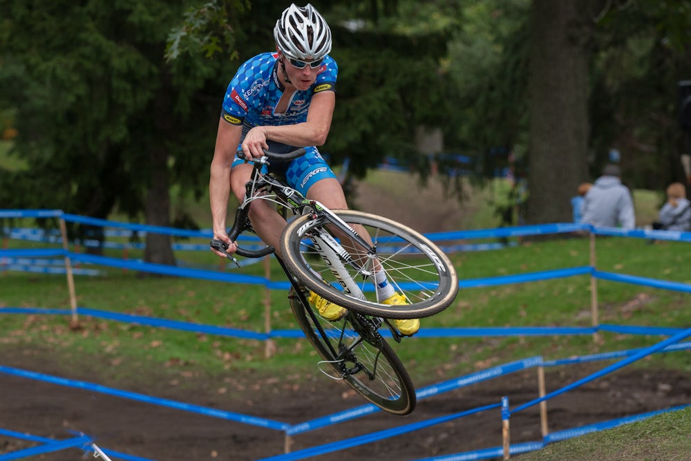 Tacky course conditions allowed for some fun before the rain turned things slick. Photo: Wil Matthews | <a href="http://www.wilmatthewsphoto.com">www. wilmatthewsphoto.com</a>