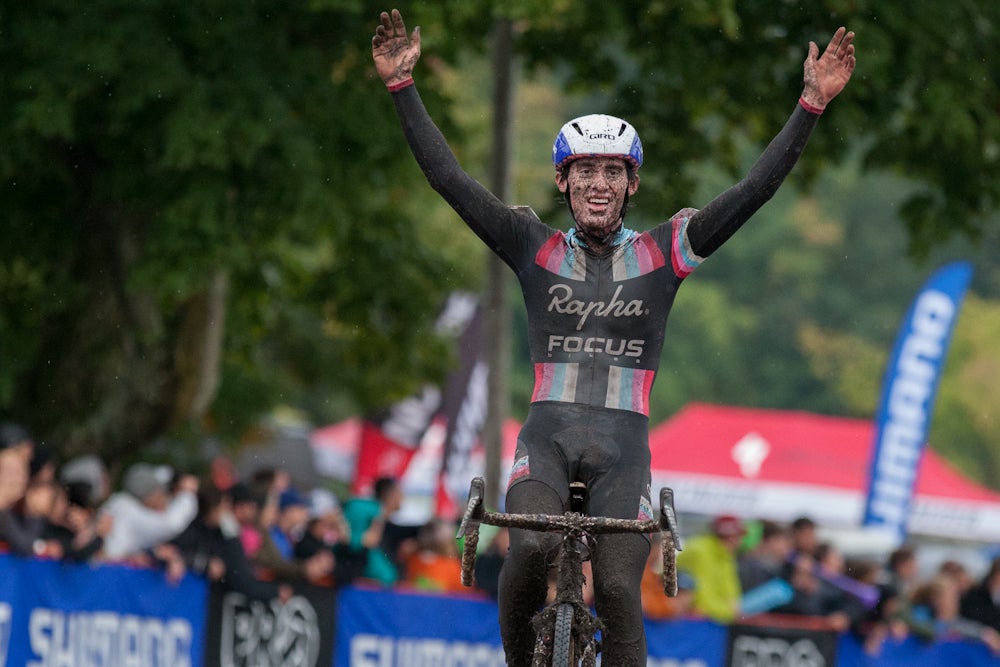 Zach McDonald takes an elite victory ahead of a tough field on an even tougher course. Photo: Wil Matthews | <a href="http://www.wilmatthewsphoto.com">www. wilmatthewsphoto.com</a>