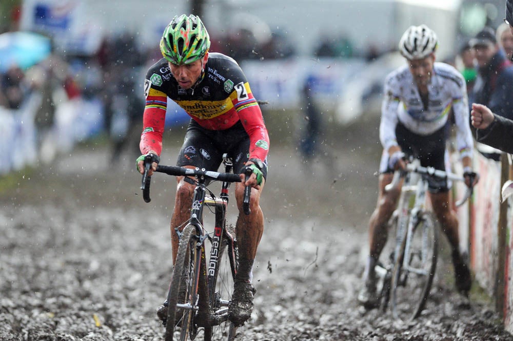 Sven Nys and Niels Albert carry the most heated — and sometimes ugly — rivalry in Belgian cyclocross. Photo: Graham Watson | <a id="www.grahamwatson.com" href="http://grahamwatson.com">www.grahamwatson.com</a>