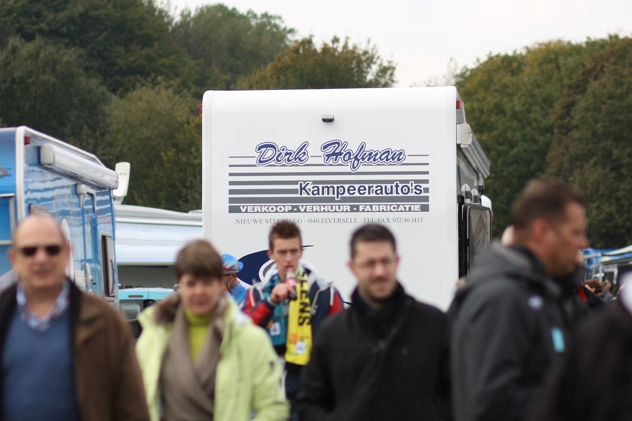 The Euro pro's RV is a key component of the pre-race arsenal. Photo: Dan Seaton | VeloNews.com