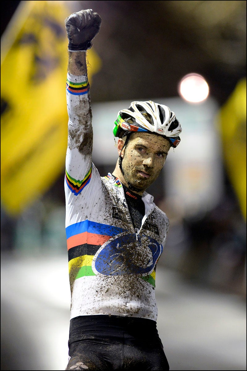 Niels Albert continues a fine run of form with victory in Diegem. Photo: VeloNews.com