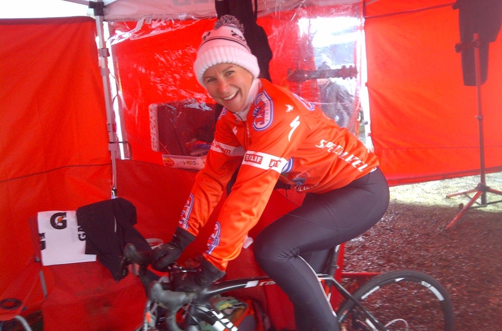 Meredith Miller has fought hard to come back from injury and race well at home and in Europe. Now it's nationals in Verona and — she hopes — worlds in Louisville. Photo: Emily Zinn