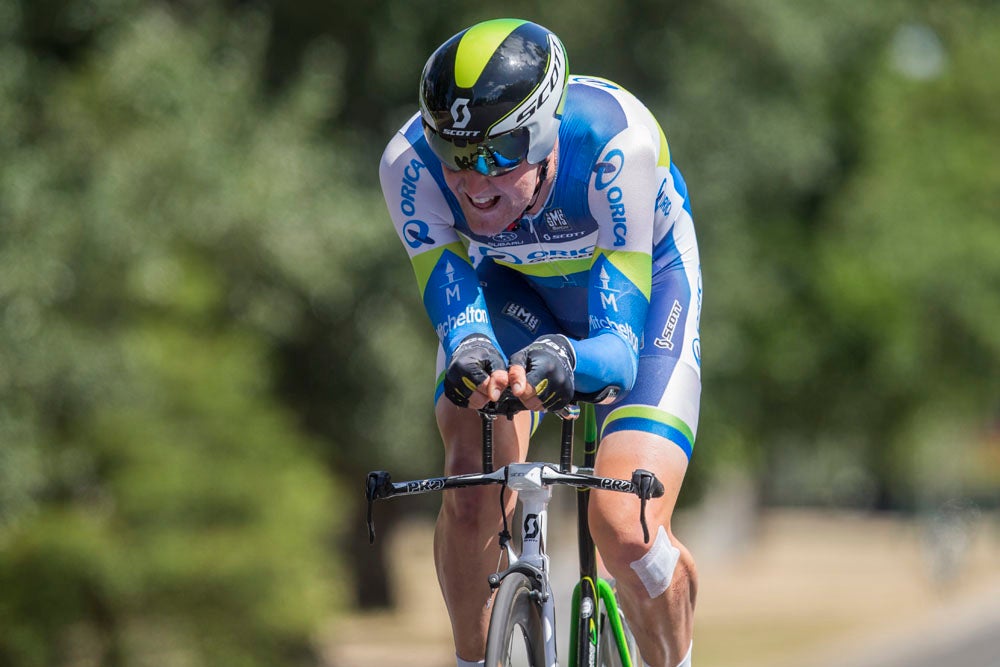 Luke Durbridge won his second Australian TT title in a row on Wednesday. Photo: Graham Watson | <a id="www.grahamwatson.com" href="http://grahamwatson.com">www.grahamwatson.com</a>