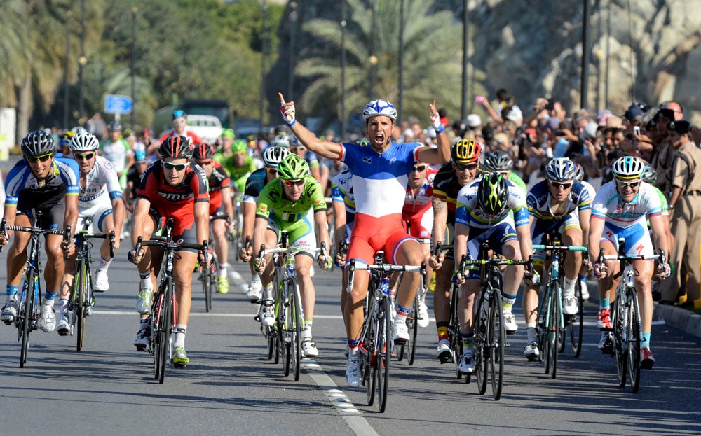 Nacer Bouhanni wins the finale. Photo: Graham Watson | <a href="http://www.grahamwatson.com">www.grahamwatson.com</a>