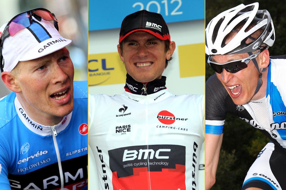 Andrew Talansky, Tejay van Garderen, and Robert Gesink are set for a showdown at Paris-Nice. Photo: Graham Watson | <a id="www.grahamwatson.com" href="http://grahamwatson.com">www.grahamwatson.com</a>