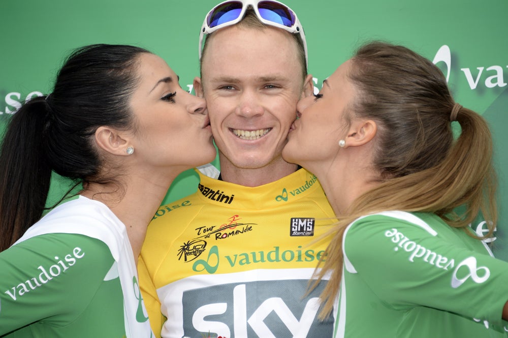 Chris Froome is all smiles after a successful four months in the 2013 season. Photo: Graham Watson | <a id="www.grahamwatson.com" href="http://grahamwatson.com">www.grahamwatson.com</a>