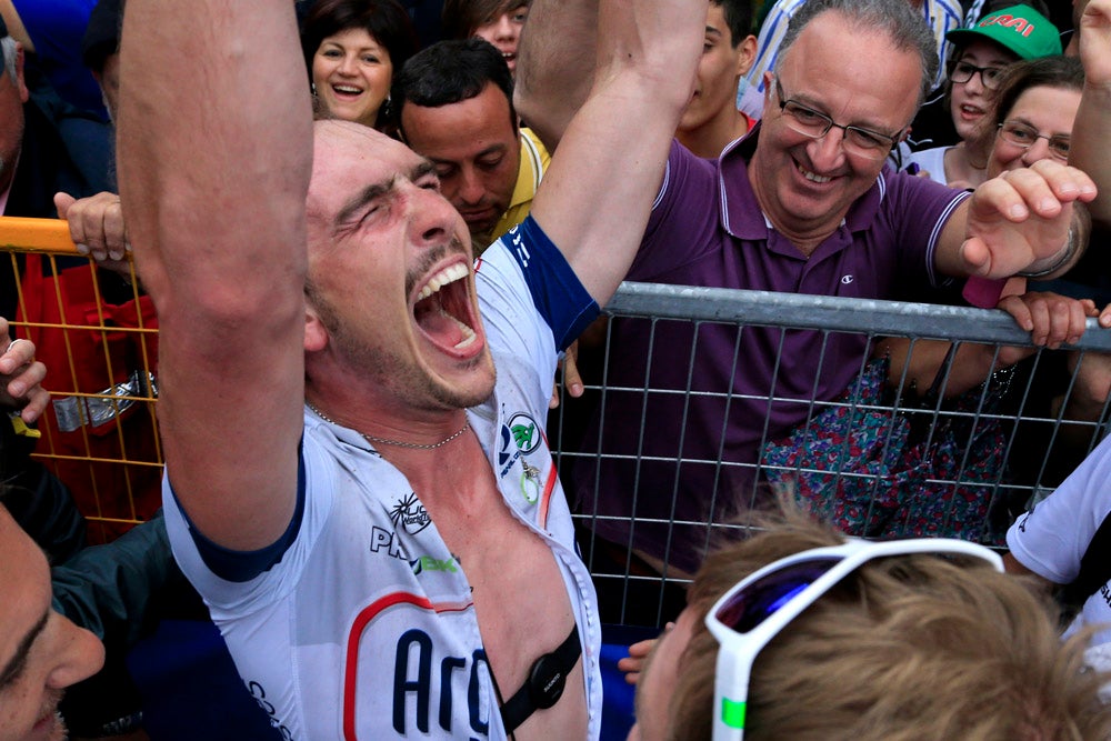 John Degenkolb landed his sixth, and perhaps most difficult, grand tour stage win on Wednesday at the Giro d'Italia. Photo: Luk Benies | AFP