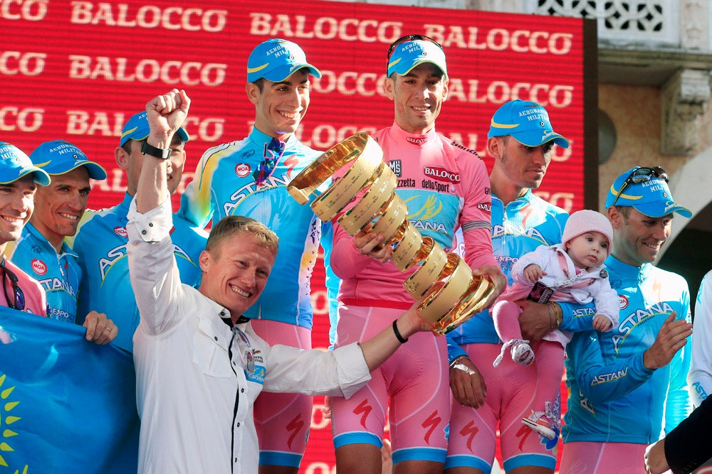 Vincenzo Nibali dominated the Giro d'Italia. A good deal of evidence points to him doing it without doping. Photo: Luk Benies | AFP