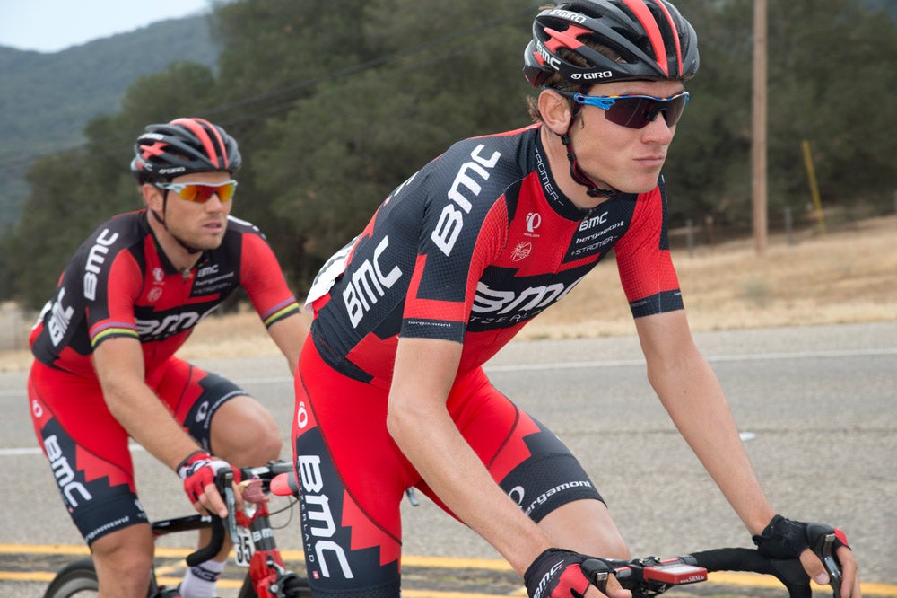 Tejay van Garderen brings a sizeable lead into Saturday's penultimate stage at the Amgen Tour of California. Photo: Casey B. Gibson | <a href="http://www.cbgphoto.com">www.cbgphoto.com</a>