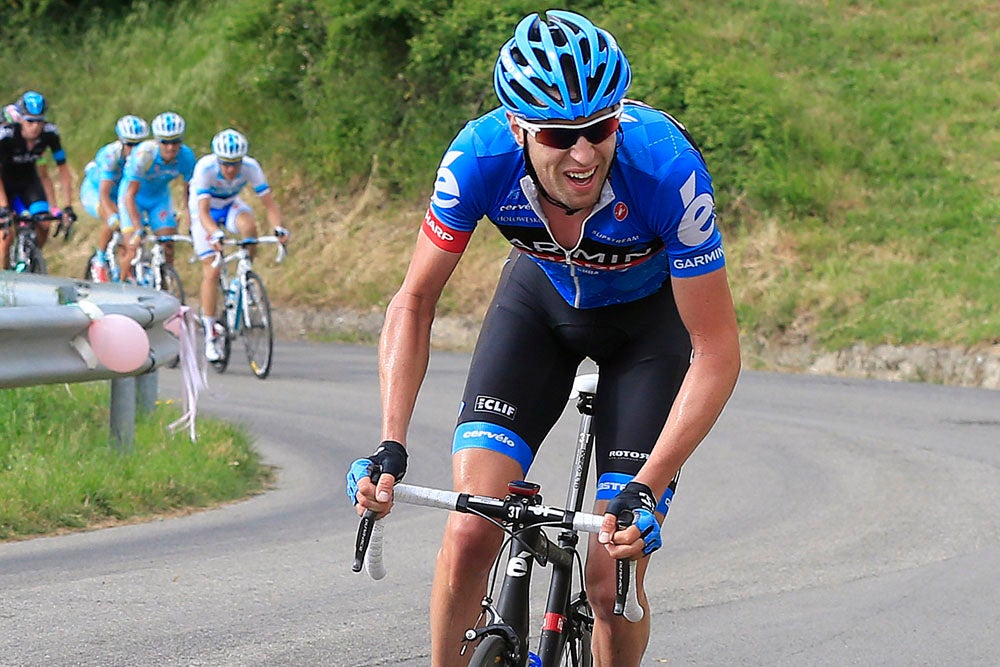 Ryder Hesjedal and Charly Wegelius say they'll continue to attack the Giro d'Italia to Breschia. Photo: Graham Watson | <a id="www.grahamwatson.com" href="http://grahamwatson.com">www.grahamwatson.com</a>