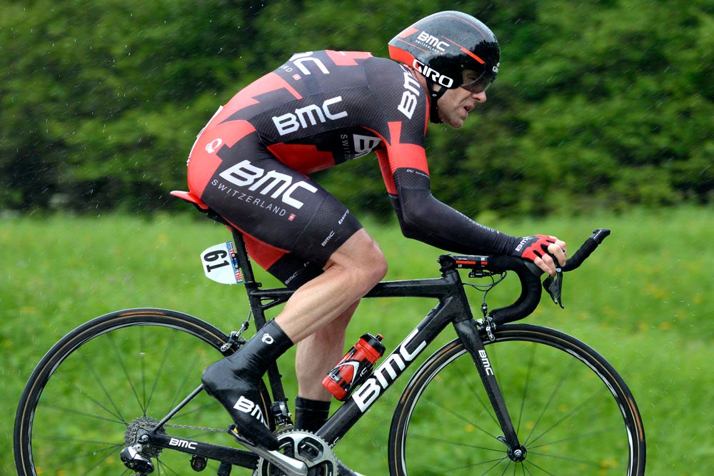 Cadel Evans dropped out of contention for pink on Friday, but is taking positives out of the Giro with an eye toward the Tour. Photo: Graham Watson | <a id="www.grahamwatson.com" href="http://grahamwatson.com">www.grahamwatson.com</a>