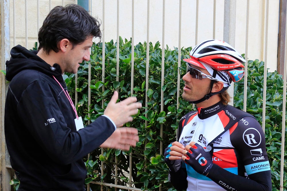 Luca Guercilena hopes to keep his top star, Fabian Cancellara, wrapped in Trek colors next year. Photo: Graham Watson | VeloNews.com
