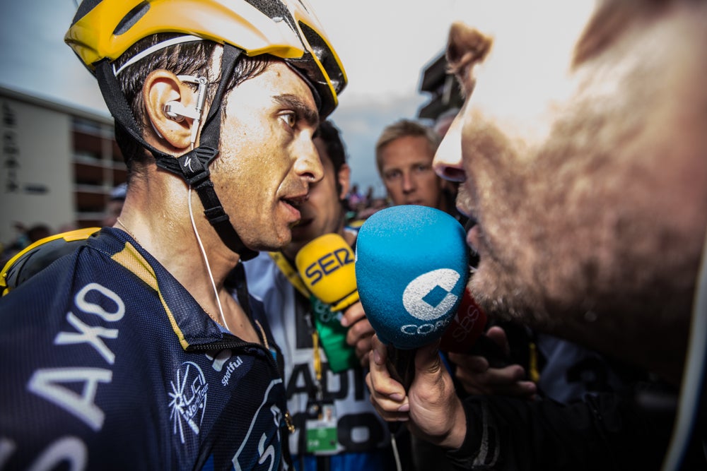 Oleg Tinkov backed off his criticism of Alberto Contador's 2013 Tour de France this week. Photo: BrakeThrough Media | VeloNews.com