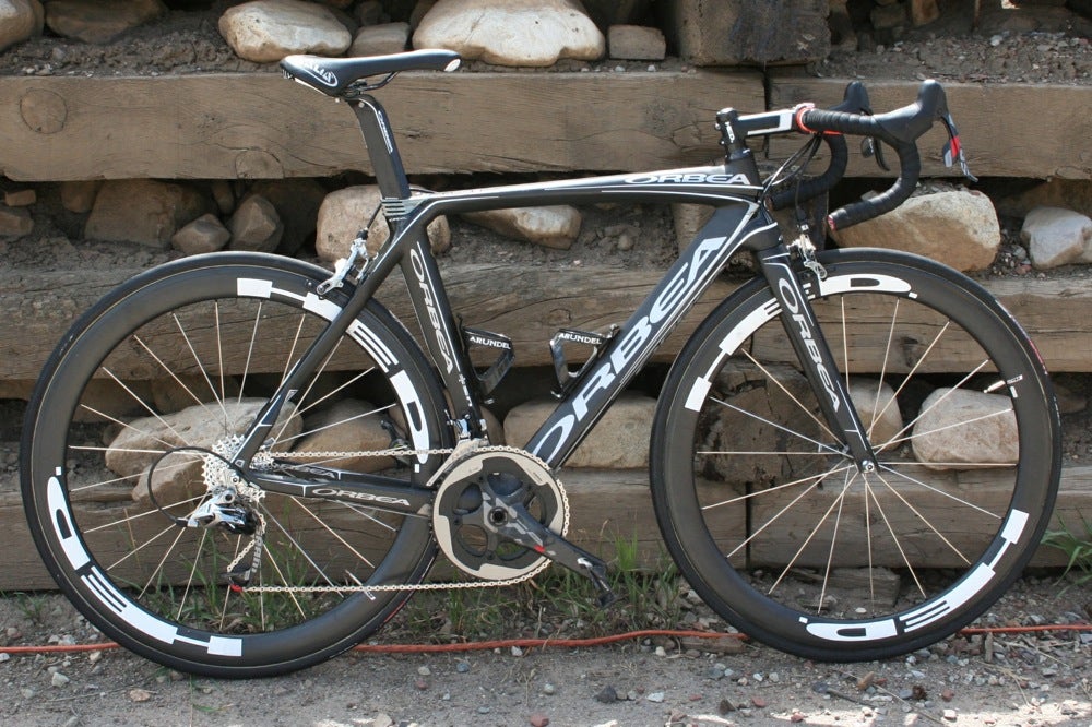 Jesse Anthony will take the start of the USA Pro Challenge aboard this Orbea Orca outfitted in SRAM and Hed componentry. Anthony is pegged as a dark horse for this week. Photo: Logan VonBokel | VeloNews.com