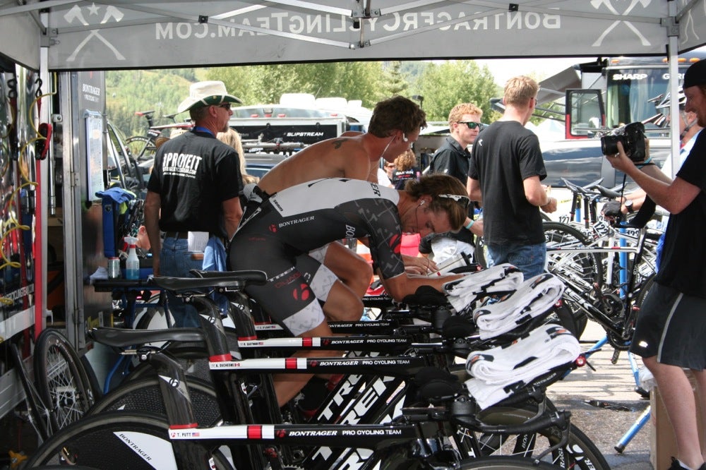 The Bontrager team will continue in 2014 under the Bissell name, aboard Trek and Bontrager equipment. Photo: Logan VonBokel | VeloNews.com