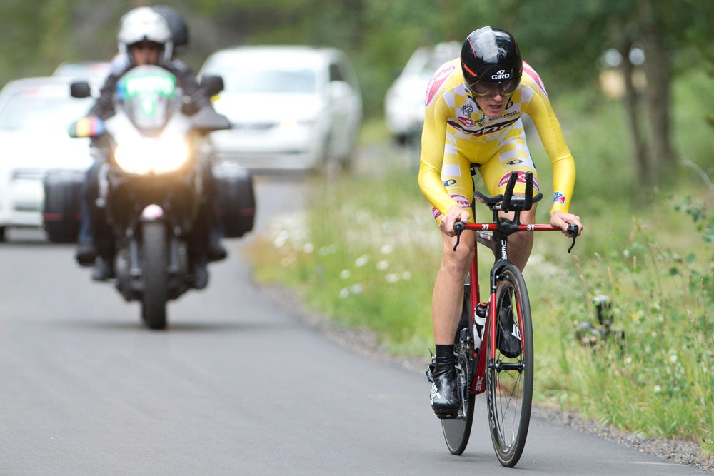 Tejay van Garderen stamped his name on the 2013 USA Pro Challenge with a stage 5 TT win on Friday. Photo: Casey B. Gibson | <a id="www.cbgphoto.com" href="http://cbgphoto.com">www.cbgphoto.com</a>