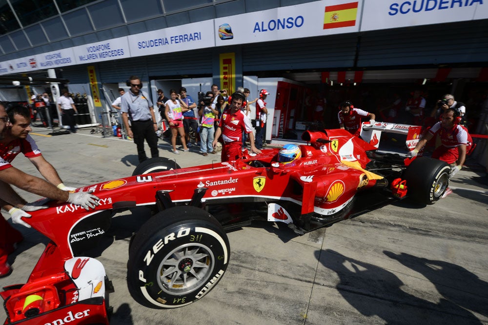 Fernando Alonso's new cycling project has signed two title sponsors, according to an advisor. Photo: Olivier Morin | AFP