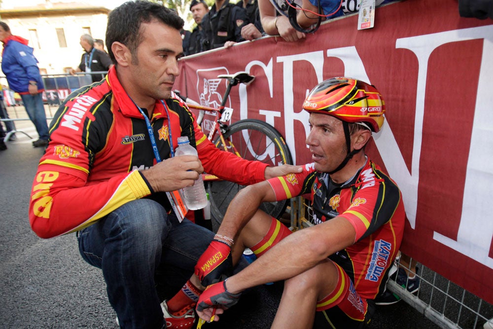 Joaquim Rodríguez is trying to leave his worlds disappointment behind as he prepares for Saturday's Giro di Lombardia. Photo: Graham Watson | <a id="www.grahamwatson.com" href="http://grahamwatson.com">www.grahamwatson.com</a>