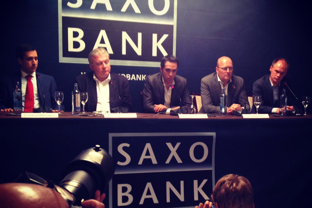 Bjarne Riis announced on Thursday that Saxo Bank had stepped up its support of his team to secure Alberto Contador in 2014. Photo: Andrew Hood | VeloNews.com