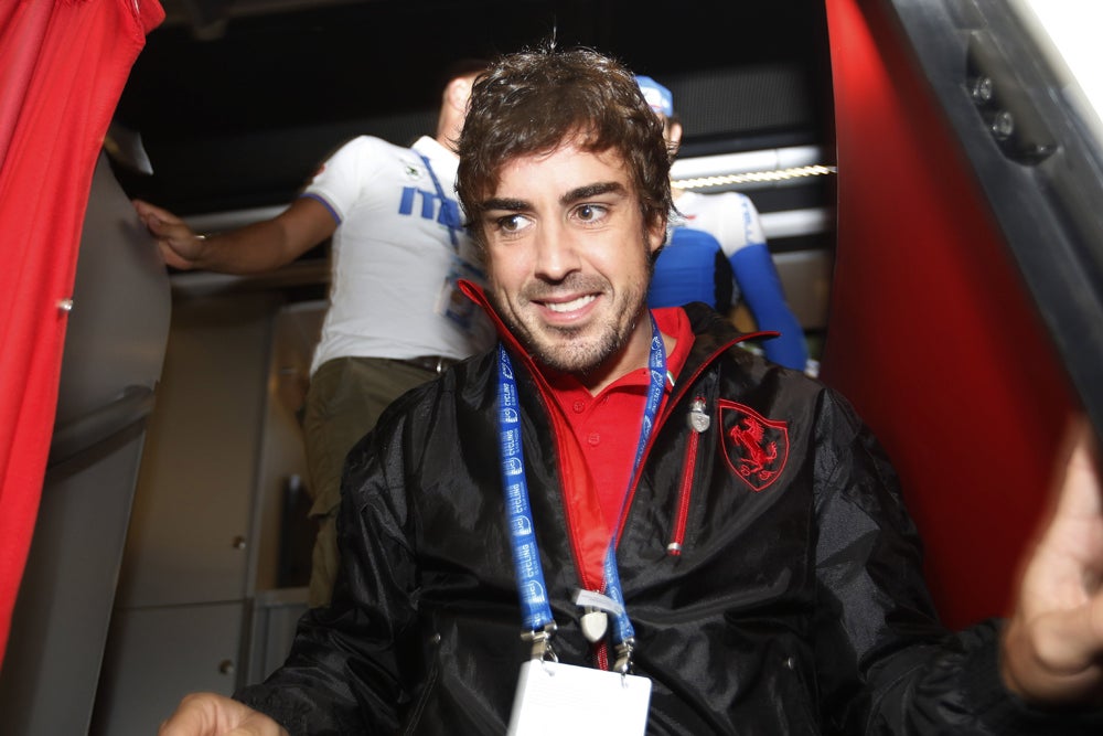 Formula One star Fernando Alonso