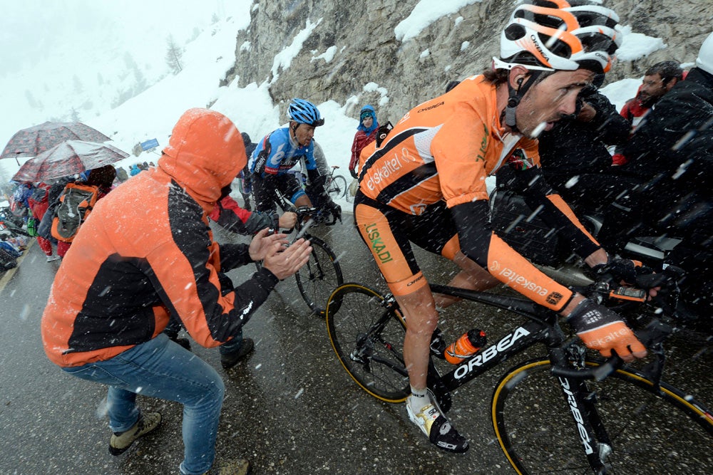 Colombia's Claudio Corti is courting Samuel Sánchez as the Spaniard dissolves his Euskaltel contract. Photo: Graham Watson | <a id="www.grahamwatson.com" href="http://grahamwatson.com">www.grahamwatson.com</a>