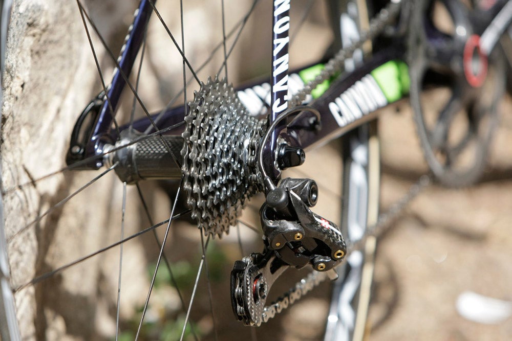 Movistar will stay with Campagnolo components for 2015. Photo: Luis Barbosa | VeloNews.com