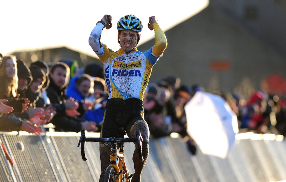 Tom Meeusen won the finale and moved into third overall in the Superprestige series. Photo: Tim De Waele | <a href=http://www.tdwsport.com target="_blank">TDWsport.com</a>
