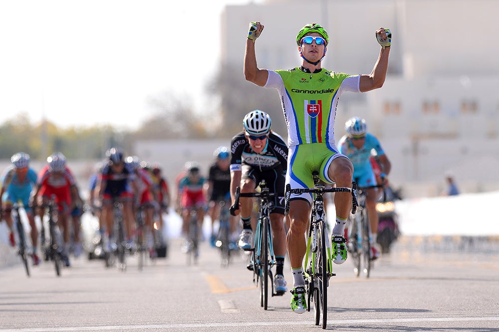 Peter Sagan won stage 4 at the Tour of Oman Friday. Photo: Tim De Waele | <a href="http://tdwsport.com" target="_blank">TDWsport.com</a>
