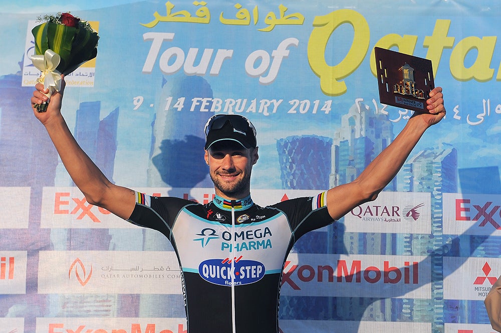 Tom Boonen is back to his winning ways in Qatar, and that likely means big things for classics season. Photo: Tim De Waele | <a href="http://tdwsport.com" target="_blank">TDWsport.com</a>