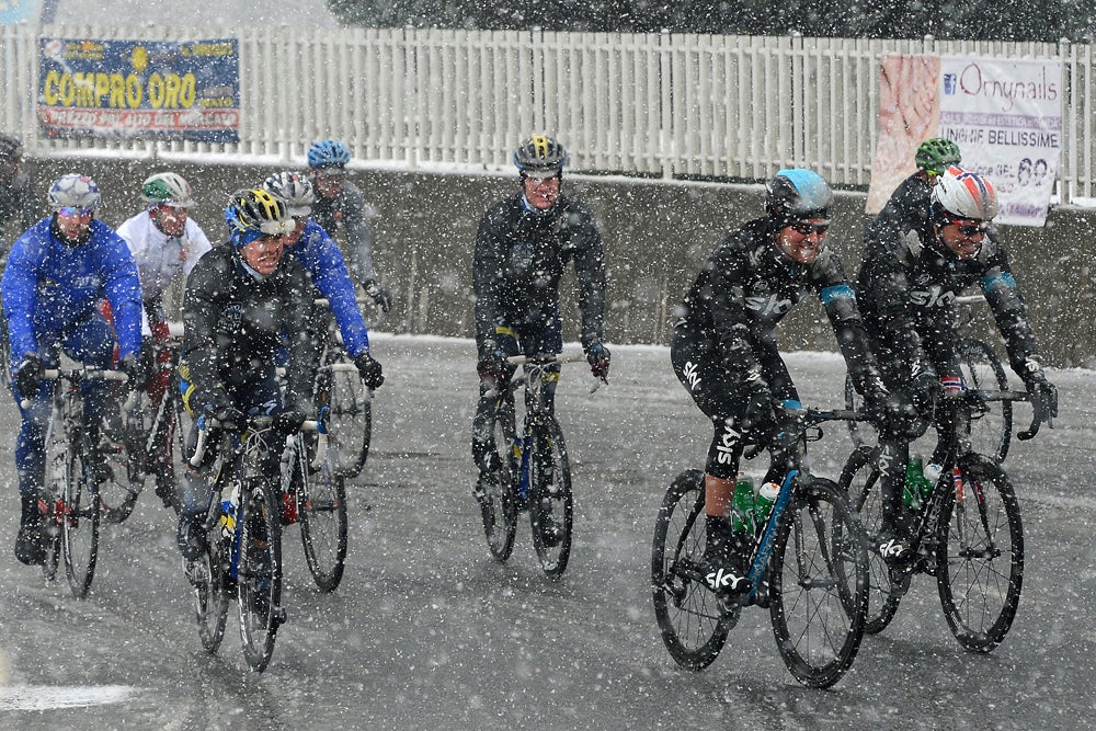 Weather wreaked havoc with last year's Milano-Sanremo, and a similar situation could occur at this year's race. Photo: Tim De Waele | <a href="http://tdwsport.com" target="_blank">TDWsport.com</a>