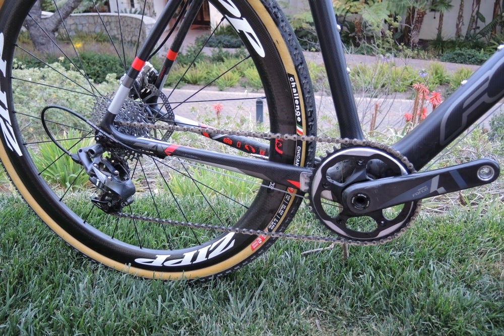 The Force CX1 group is everything we've come to expect from SRAM's mountain bike group. Photo: Logan VonBokel | VeloNews.com