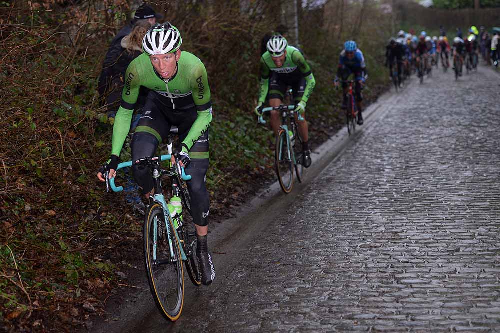 Sep Vanmarcke is a top favorite for Sunday's Ronde van Vlaanderen, even if he won't say it. Photo: Tim De Waele | <a href=http://www.tdwsport.com target="_blank">TDWsport.com</a>