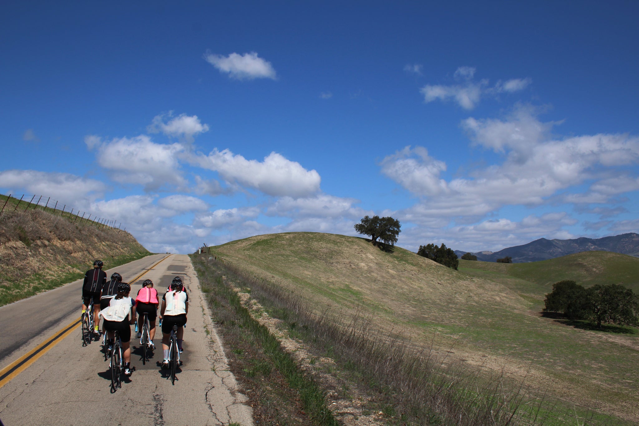 The spirit of a wildly eclectic group lifted seven riders over the climbs of California to Sacramento. Photo: Jeremy Dunn | Rapha