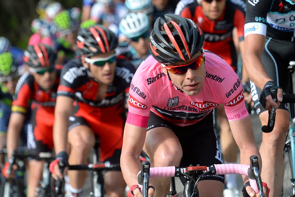 Cadel Evans is sitting in the driver's seat after the first half of the Giro d'Italia. Photo: Tim De Waele | <a href="http://tdwsport.com" target="_blank">TDWsport.com</a>