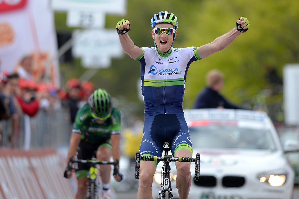 Pieter Weening takes stage 9 from Davide Malacarne. Photo: Tim De Waele | <a href=http://www.tdwsport.com target="_blank">TDWsport.com</a>