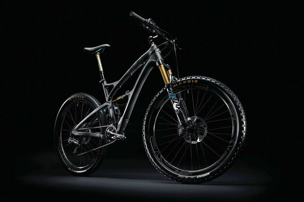 The new 27.5-wheeled Yeti SB5C trail bike has one of the most unique suspension designs we've seen. Photo: Yeti
