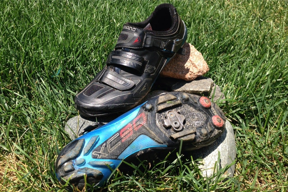 Shimano's XC90 shoes are an excellent option for cross-country riders. Photo: Logan VonBokel | VeloNews.com