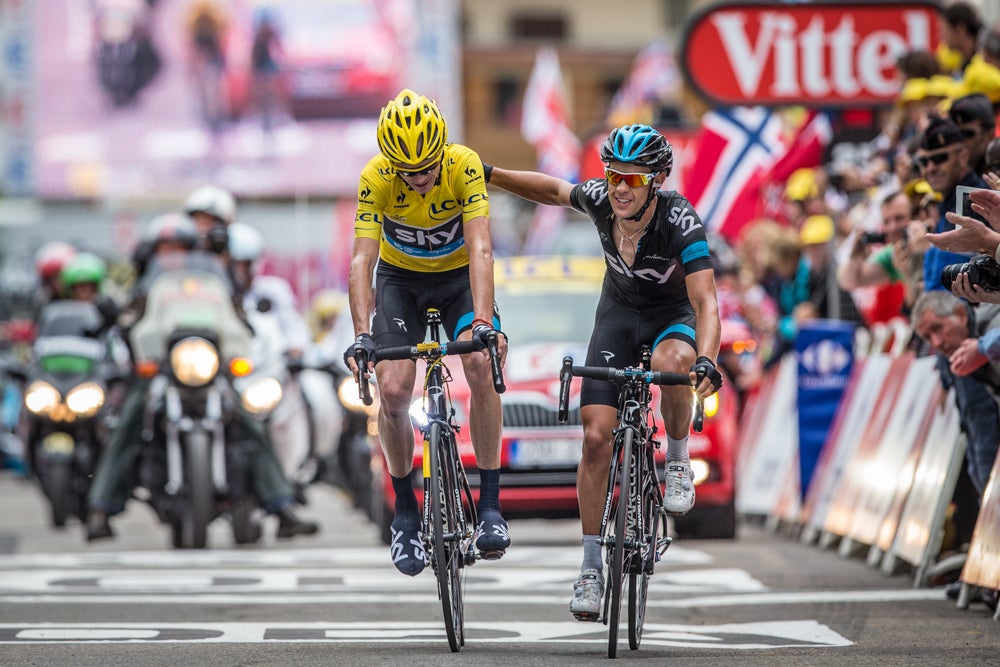 Chris Froome will have his trusty lieutenant Richie Porte by his side in the Tour. Photo: BrakeThrough Media | brakethroughmedia.com