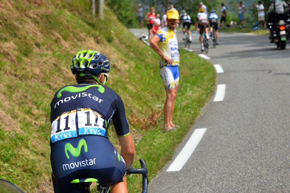 Alejandro Valverde lost time on his rivals in the final week of the Tour and finished fourth. Photo: Tim De Waele | <a href="http://tdwsport.com" target="_blank">TDWsport.com</a>