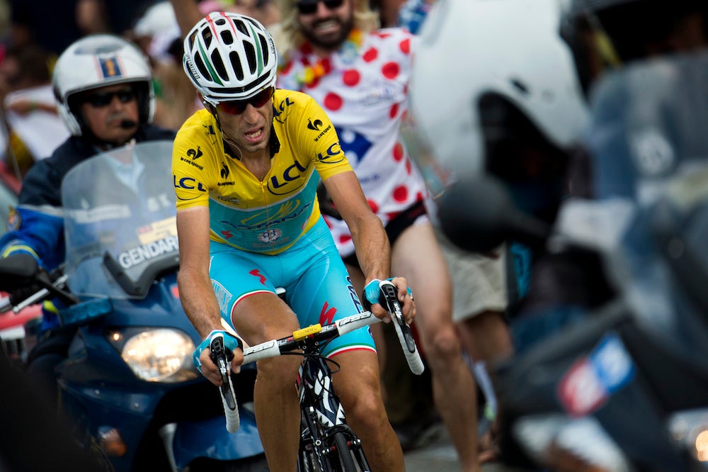 Vincenzo Nibali left his mark on stage 18, winning on the Hautacam climb and confirming, once again, that he's the strongest man at the Tour. Photo: AFP PHOTO | JEFF PACHOUD
