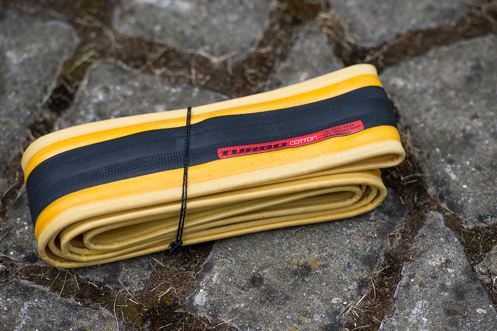 Specialized says its Turbo Cotton clincher is the fastest tire in the world. Photo: Caley Fretz | VeloNews.com