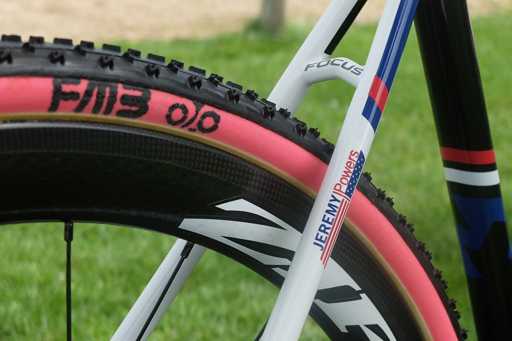 Jeremy Powers has swapped to FMB tubulars for the 2014/2015 cyclocross season. Photo: Logan VonBokel | VeloNews.com