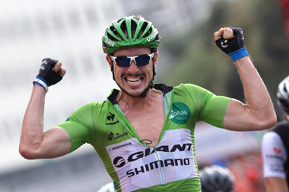 John Degenkolb (Giant-Shimano) won the Vuelta's stage 17, bringing his total up to four stage wins in this year's Spanish grand tour.  Photo: Tim De Waele | <a href="http://tdwsport.com" target="_blank">TDWsport.com</a>